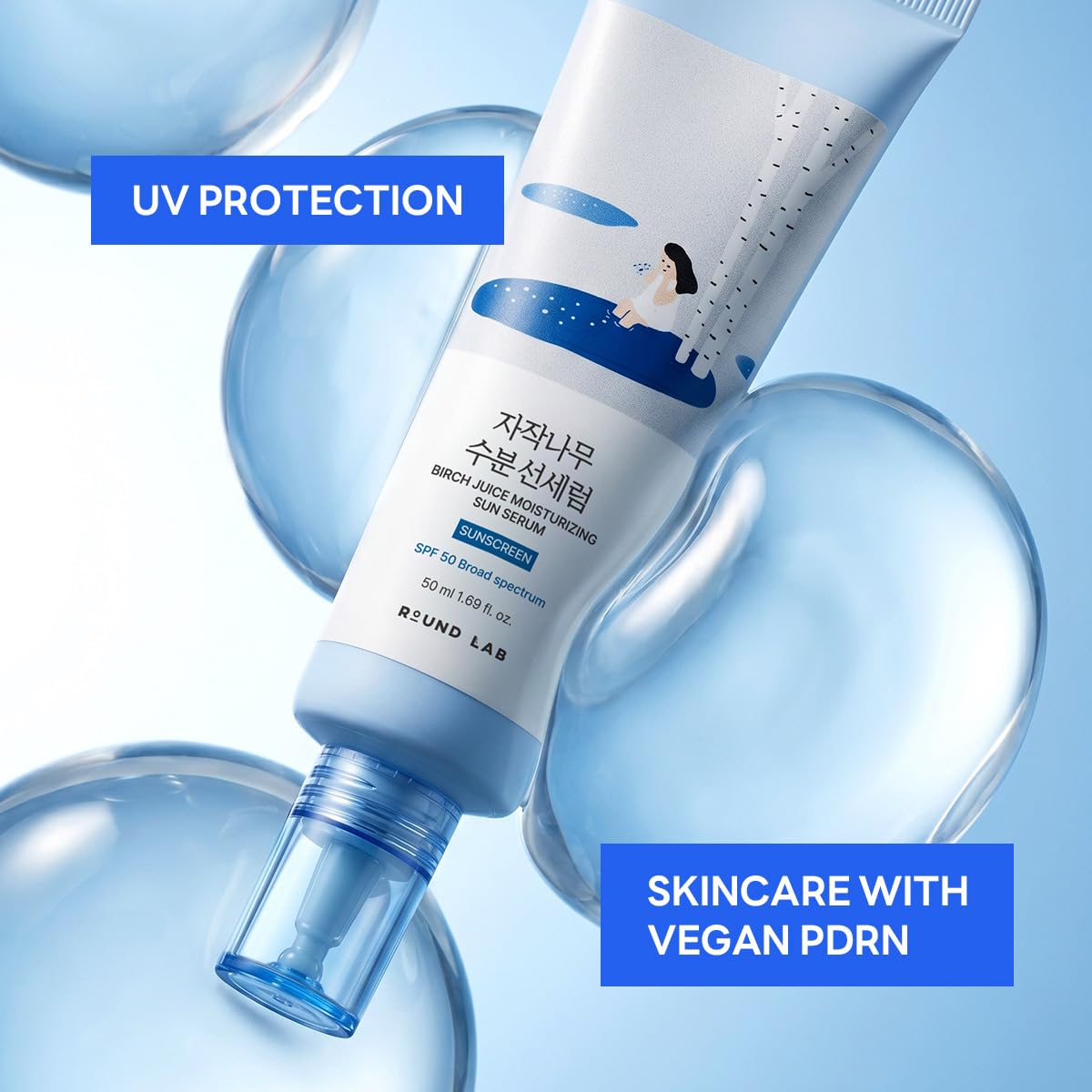 Hayun SPF 50 PDRN Moisturizing Sun Serum